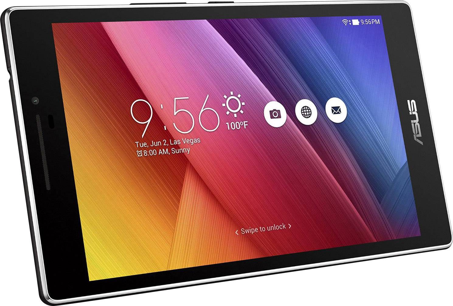 Asus  WiFi 16 GB Dunkelgrau Android-Tablet 20.3 cm (8 Zoll)  MediaTek Android™ 6.0 Marshmallow 1280 x 800 Pixel