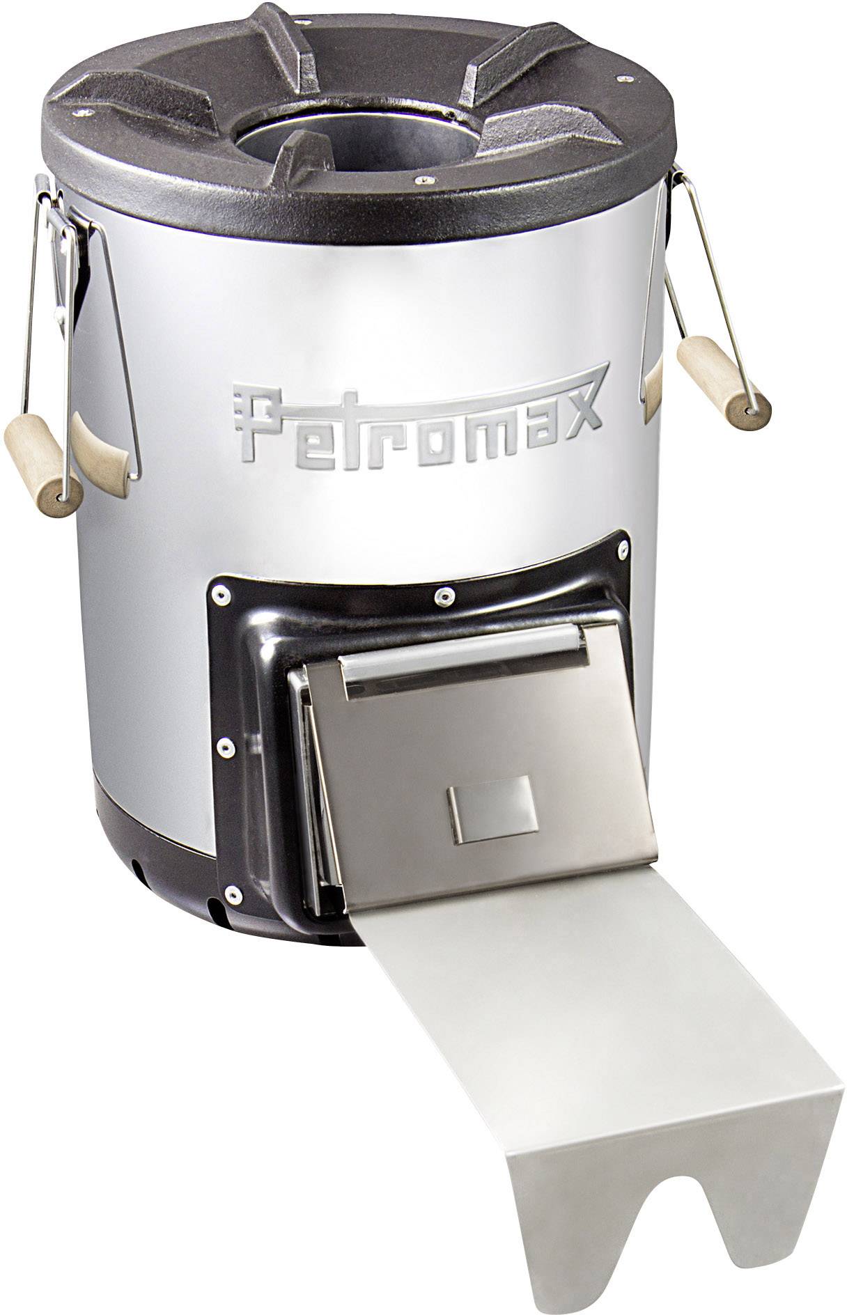 Petromax Holz Camping Kocher Raketenofen rf33 Guss, Edelstahl