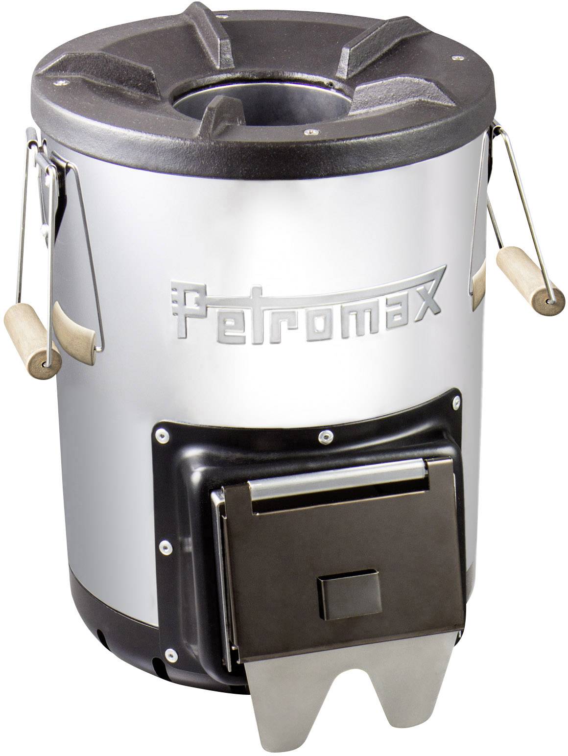 Petromax Holz Camping Kocher Raketenofen rf33 Guss, Edelstahl
