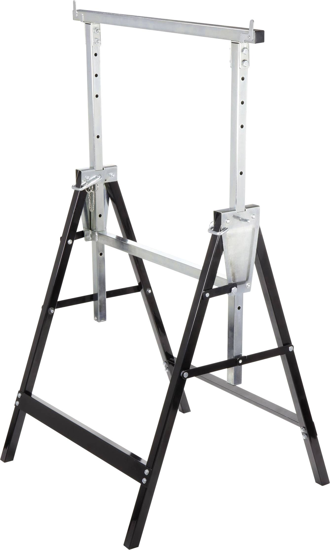 TOOLCRAFT 200kg TO-4459818 Gerüstbock klappbar, höhenverstellbar (B x T) 680mm x 580mm 12.7kg 2St.