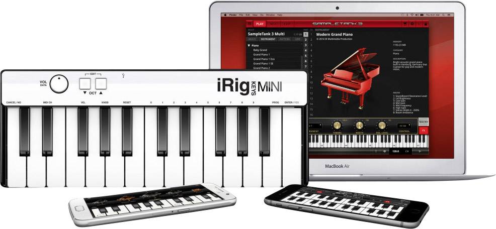 IK Multimedia IRIG KEYS MINI MIDI-Controller