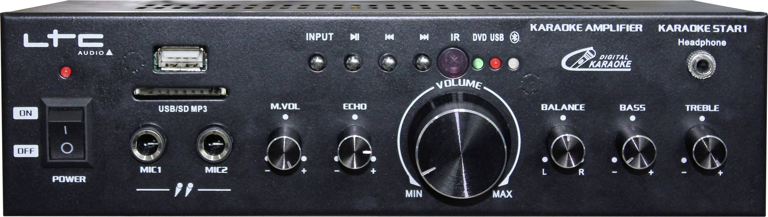 LTC Audio KARAOKE STAR1-MKII Karaoke-Anlage Inkl. Mikrofon