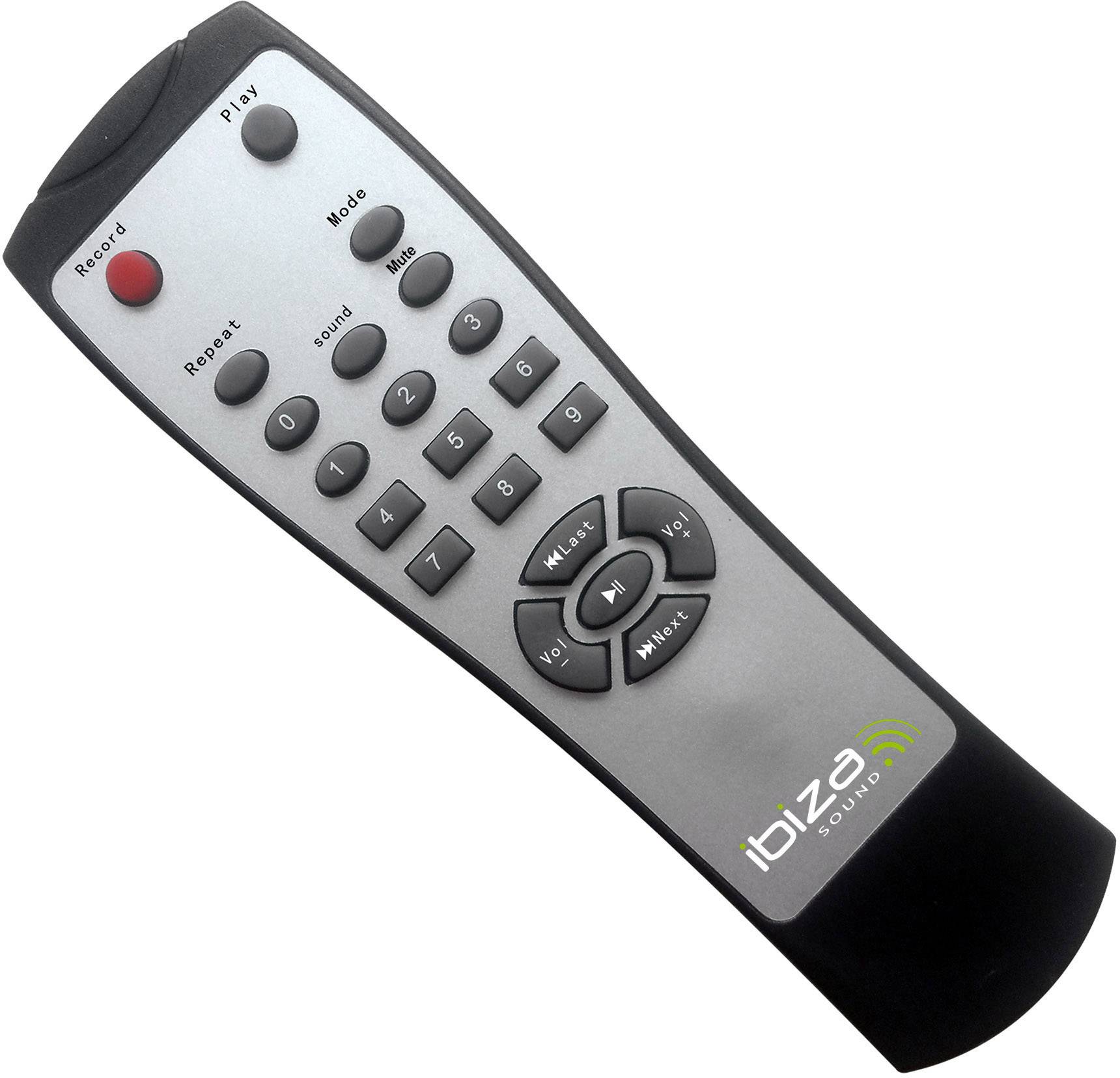 Ibiza Sound Power 8 LED Mobiler PA Lautsprecher 20 cm 8 Zoll  1 St.