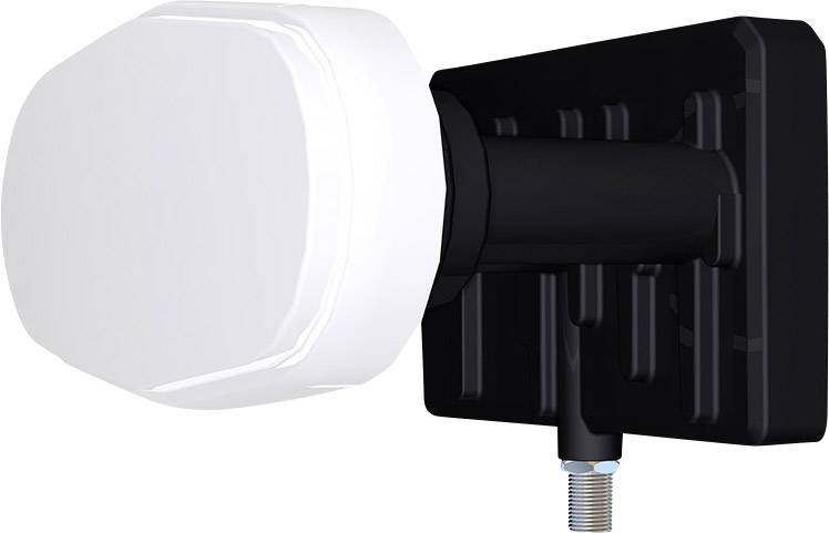 Inverto Triple Feed Single-LNB Monoblock Feedaufnahme: 40 mm Schwarz, Weiß