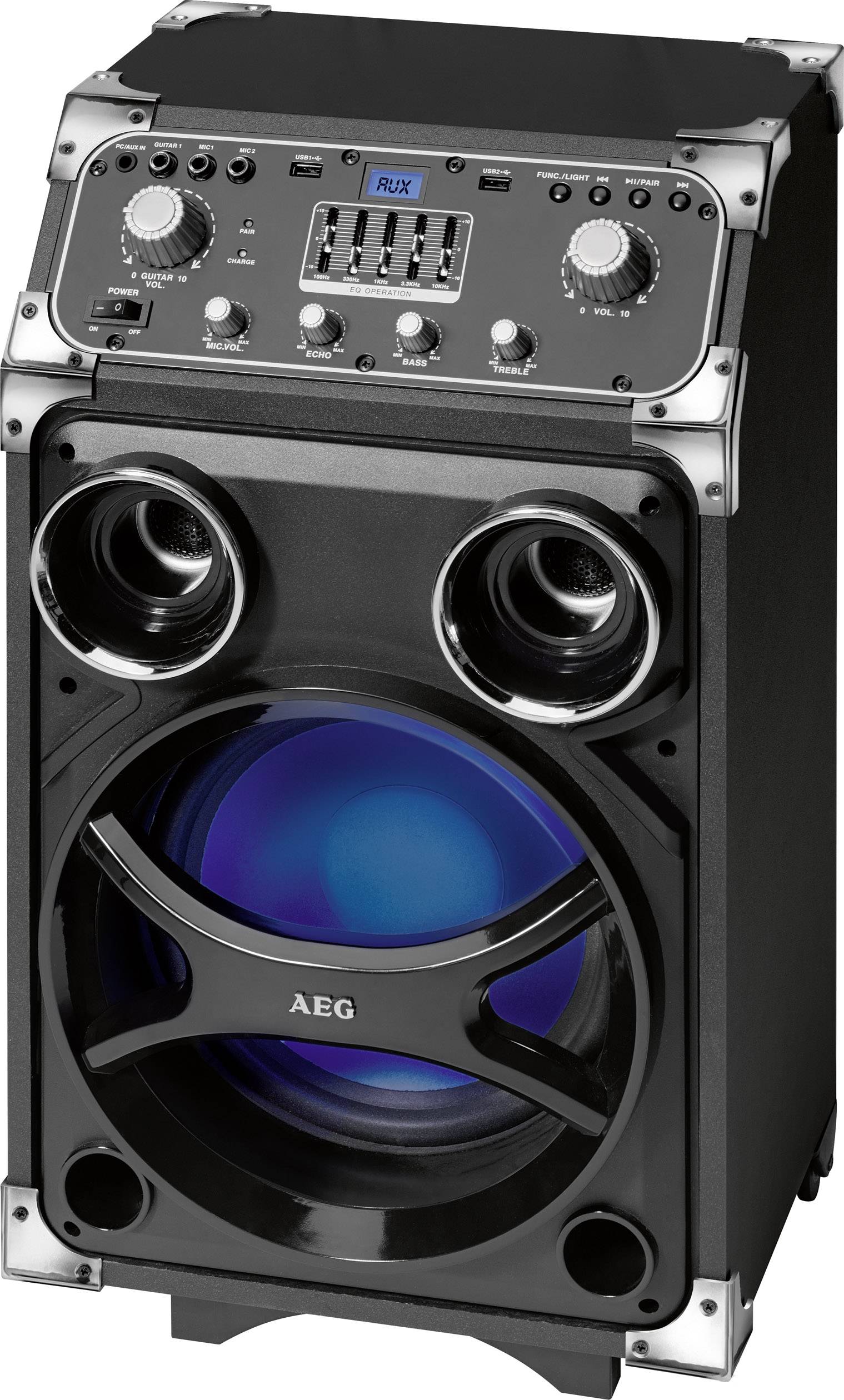 AEG EC4829 Mobiler PA Lautsprecher 21cm 8.4 Zoll 1St.