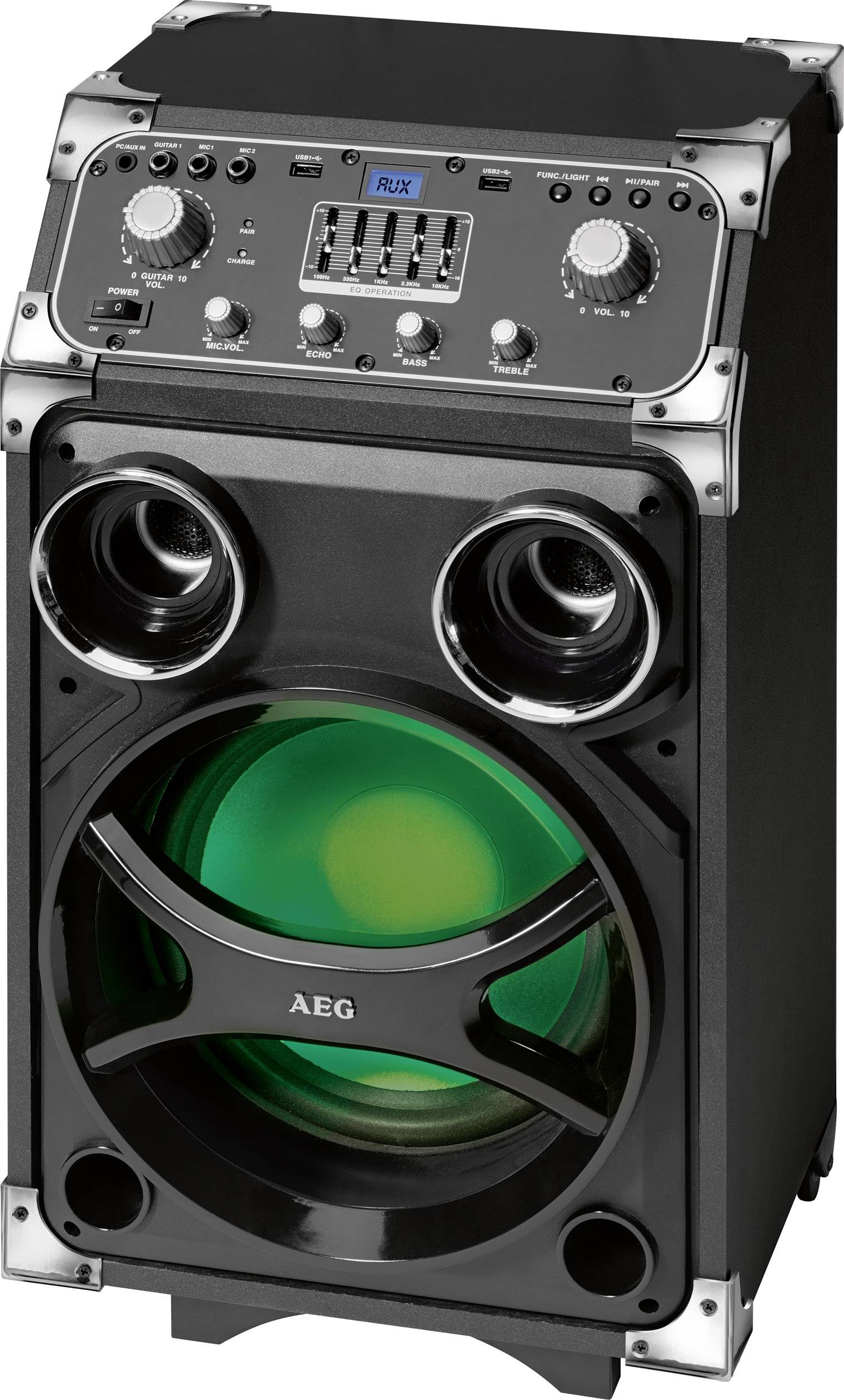 AEG EC4829 Mobiler PA Lautsprecher 21cm 8.4 Zoll 1St.