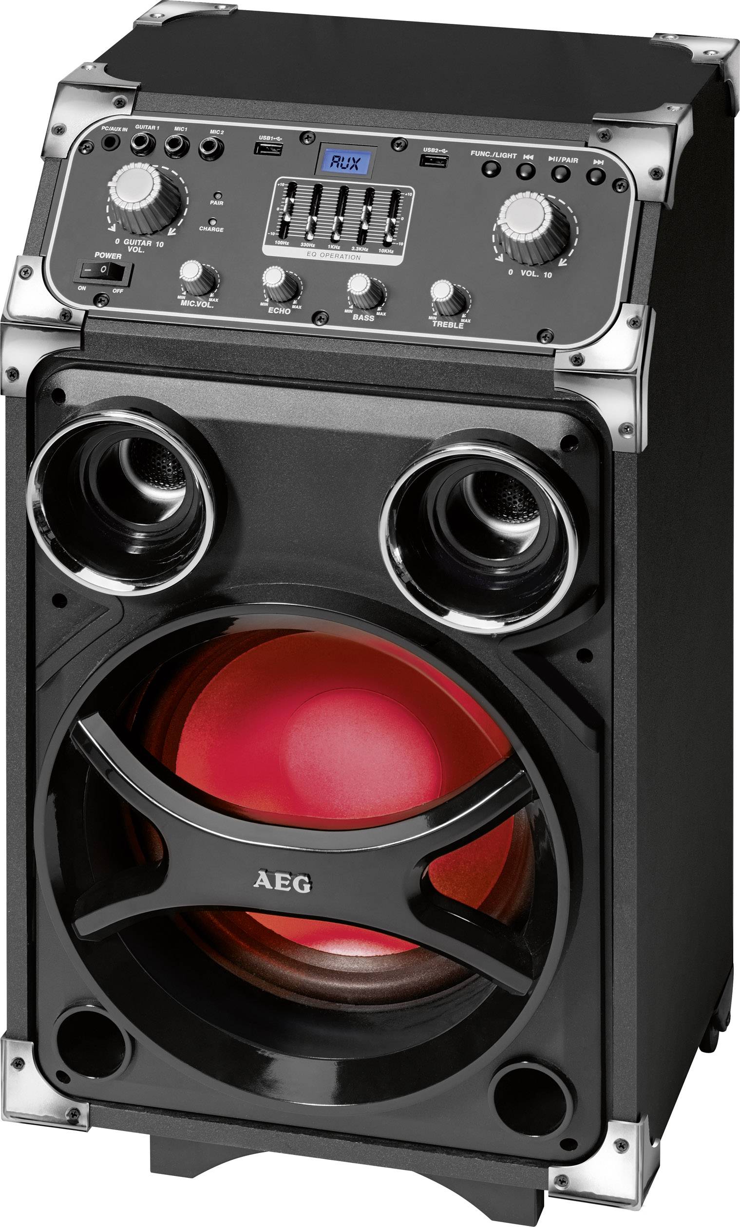 AEG EC4829 Mobiler PA Lautsprecher 21cm 8.4 Zoll 1St.