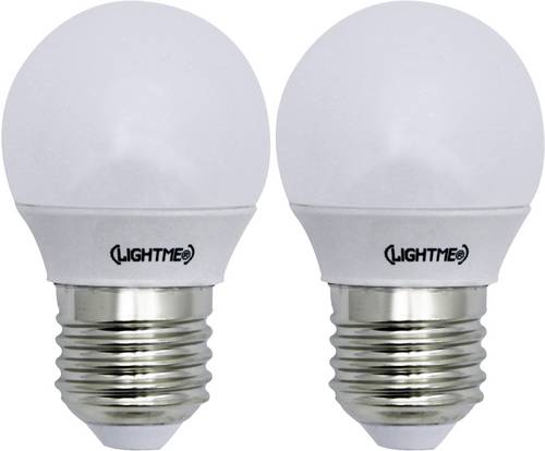 LightMe 5bSA-P250ST-A1 LED EEK F (A - G) E27 Tropfenform 3 W = 25 W Warmweiß (Ø x L) 45 mm x 78 mm