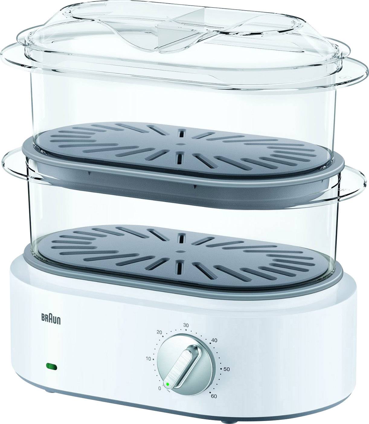Dampfgarer Braun FS 5100 WH Weiß