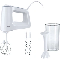 Braun HM 3105 WH Handmixer Weiß Braun HM 3105 WH Handmixer Weiß