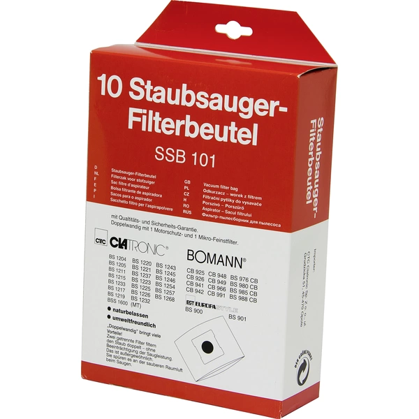 Clatronic SSB 101 Staubsaugerbeutel 10St. Clatronic SSB 101 Staubsaugerbeutel 10St.