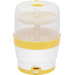 Clatronic BFS 3616 Babyflaschensterilisator Weiß, Gelb