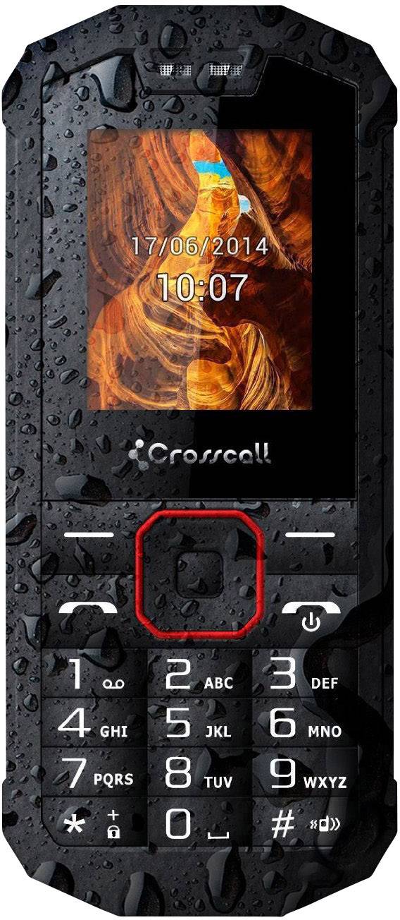 Crosscall Spider X1 Outdoor-Handy Schwarz