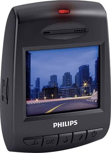 Philips Autokamera ADR610 Dashcam Blickwinkel horizontal max.=100° 12 V, 24V Auffahrwarner, Display, Mikrofon