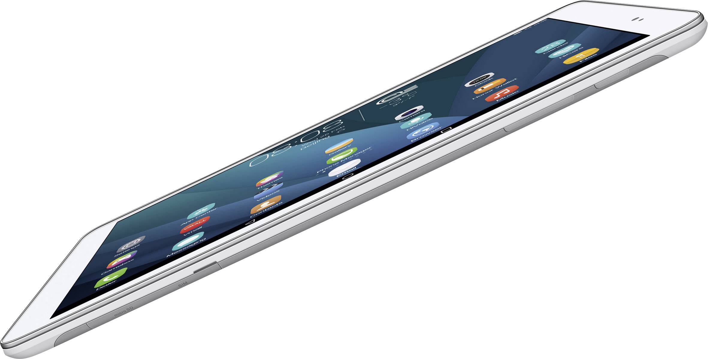 HUAWEI MediaPad T1 LTE/4G, WiFi 16 GB Weiß, Silber Android-Tablet 24.4 cm (9.6 Zoll) 1.2 GHz Qualcomm® Snapdragon Android™ 4.4 1280 x 800 Pixel