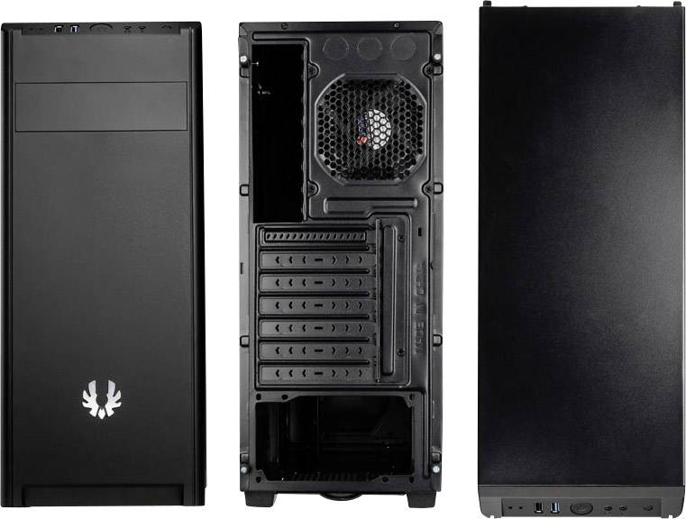 Bitfenix Nova Midi-Tower PC-Gehäuse Schwarz