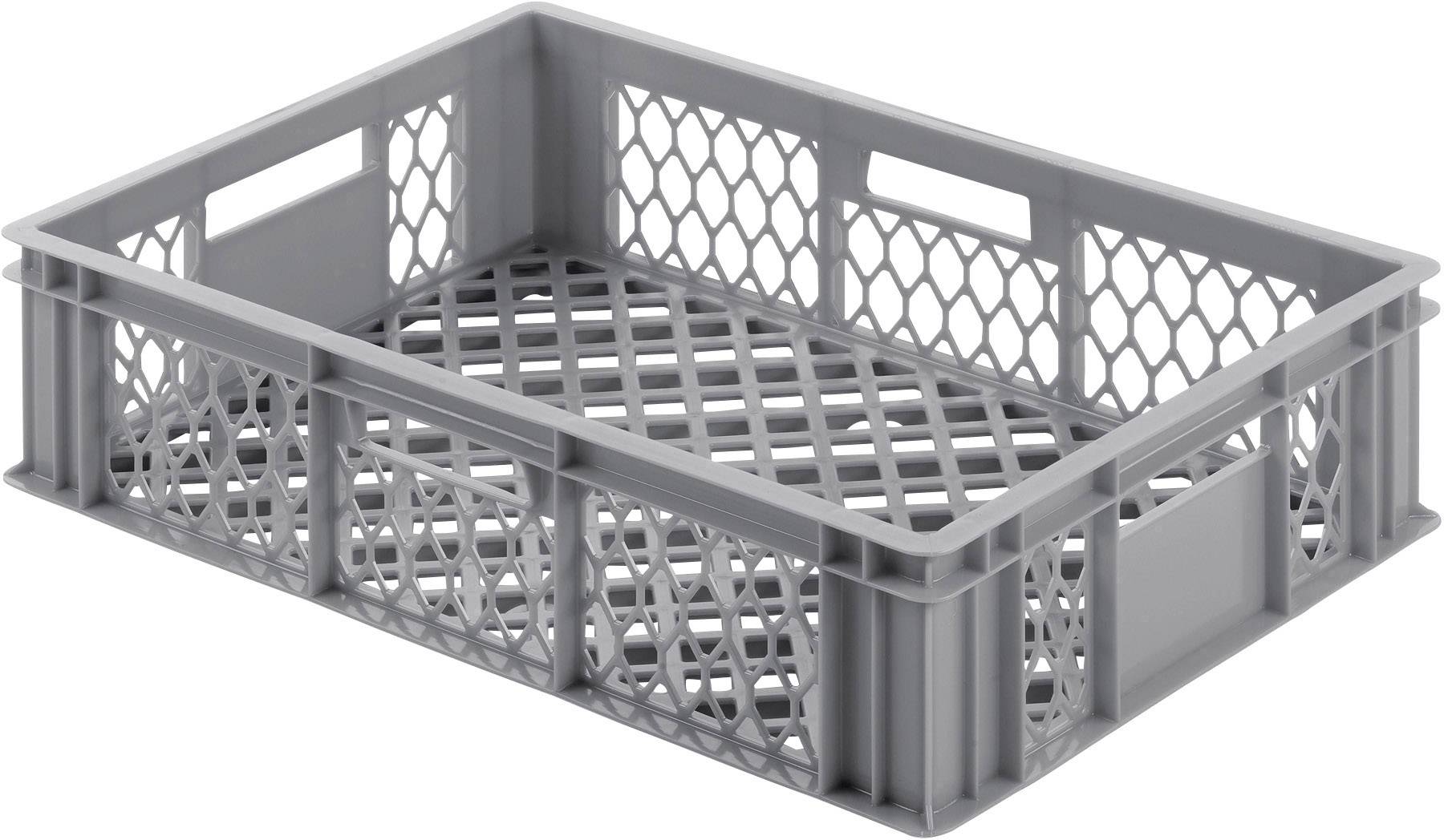 Alutec 05050 Kunststoffbox (L x B x H) 400 x 600 x 130mm Grau 1St.