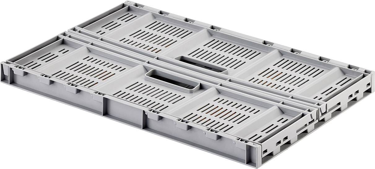 Alutec 05120 Klappbox (L x B x H) 400 x 600 x 230mm Grau 1St.