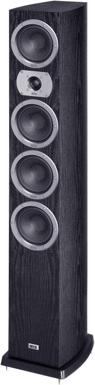 HECO Victa Prime 602 Standlautsprecher Schwarz 280 W 26 Hz - 40000 Hz 1 St.