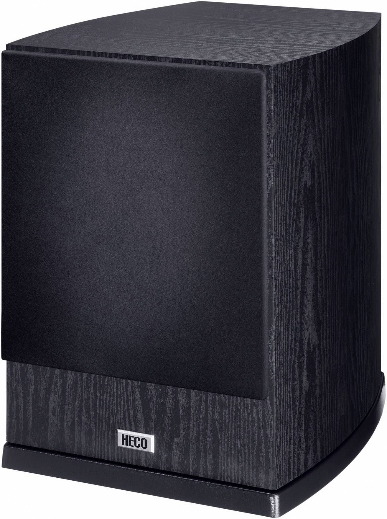 HECO Victa Prime Sub 252 A schwarz HiFi Subwoofer Schwarz 200 W 22 Hz - 200 Hz