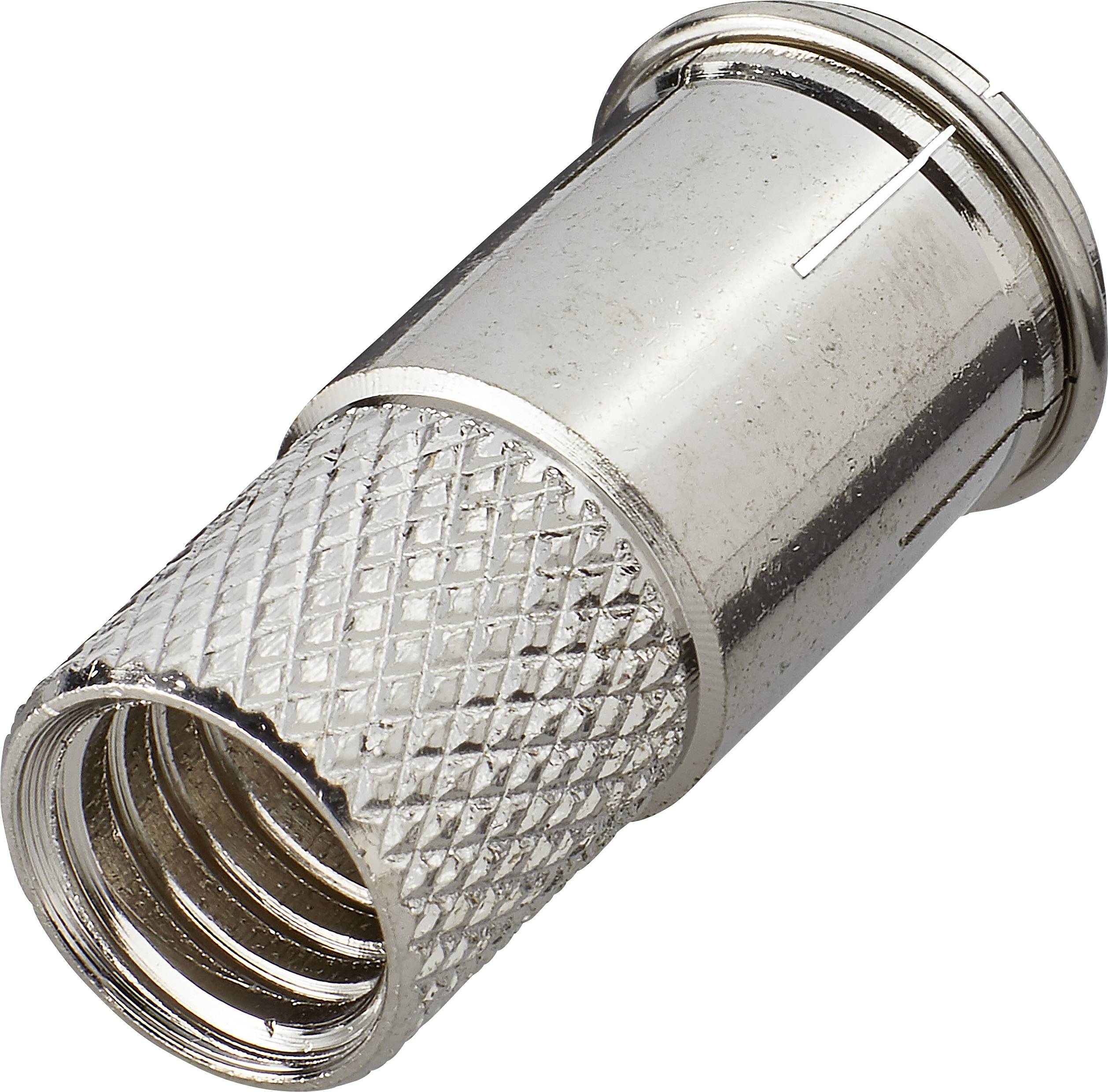 F-Quickstecker Kabel-Durchmesser: 7.5mm