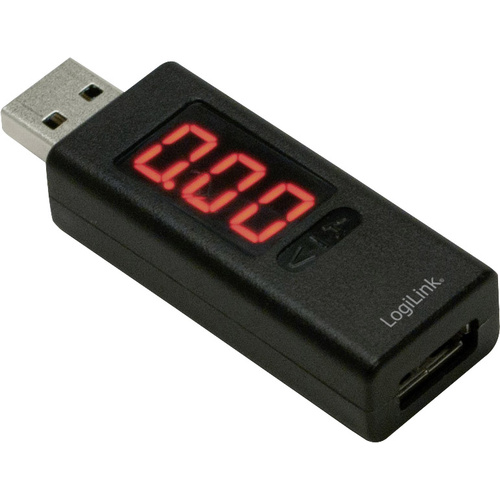 LogiLink PA0067 USB Multimeter  digital  CAT I Anzeige (Counts): 999