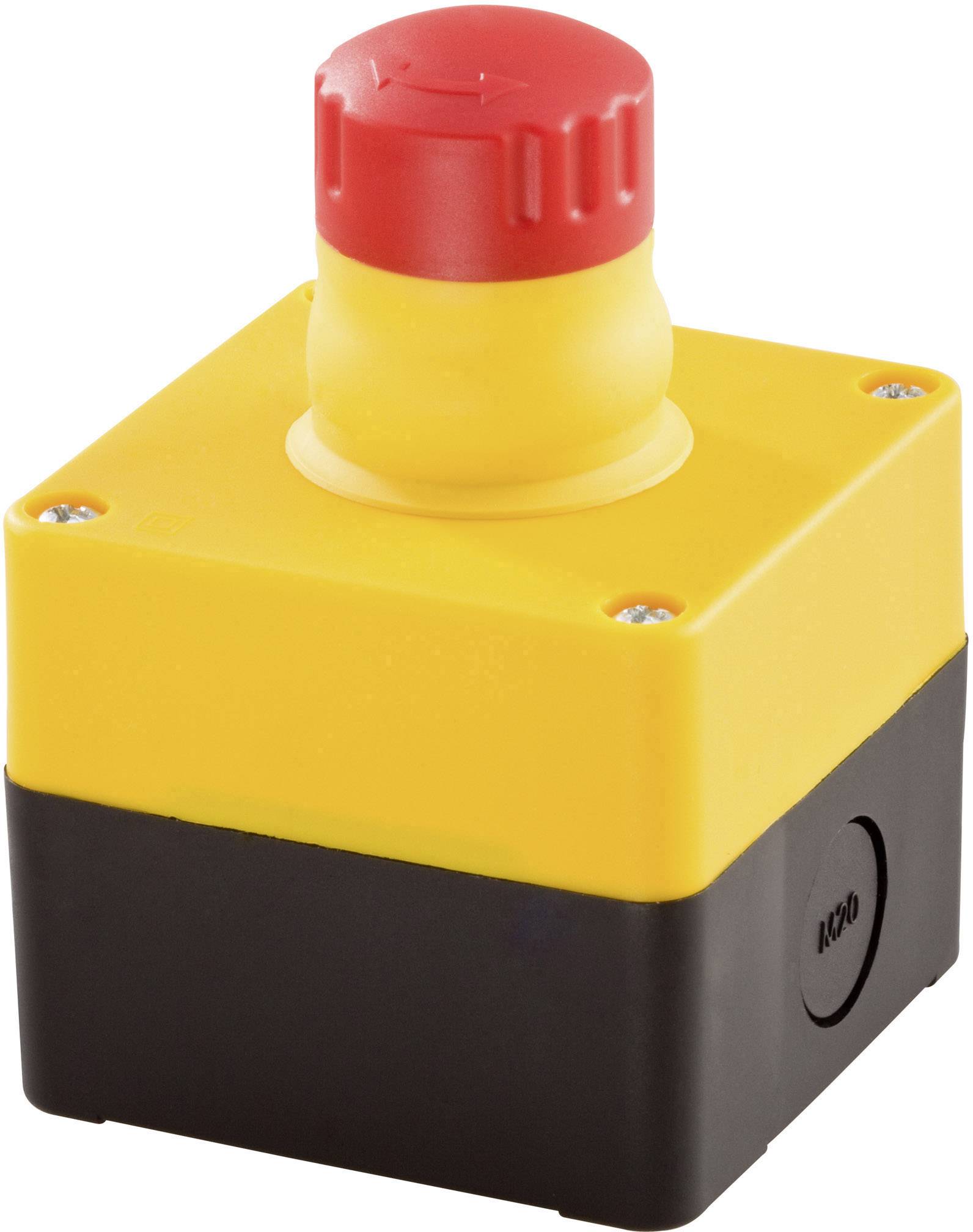 Schlegel SIL_QRUVPOO Not-Aus-Schalter im Gehäuse 250 V/AC 16 A 2 Öffner IP66, IP69K 1 St.