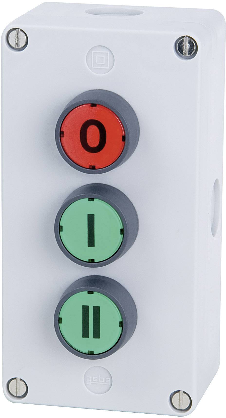 Schlegel IRF3 IRF3 Drucktaster 250 V/AC 10A 3 x Aus/(Ein) tastend (L x B x H) 138 x 72 x 47mm IP65 1St.