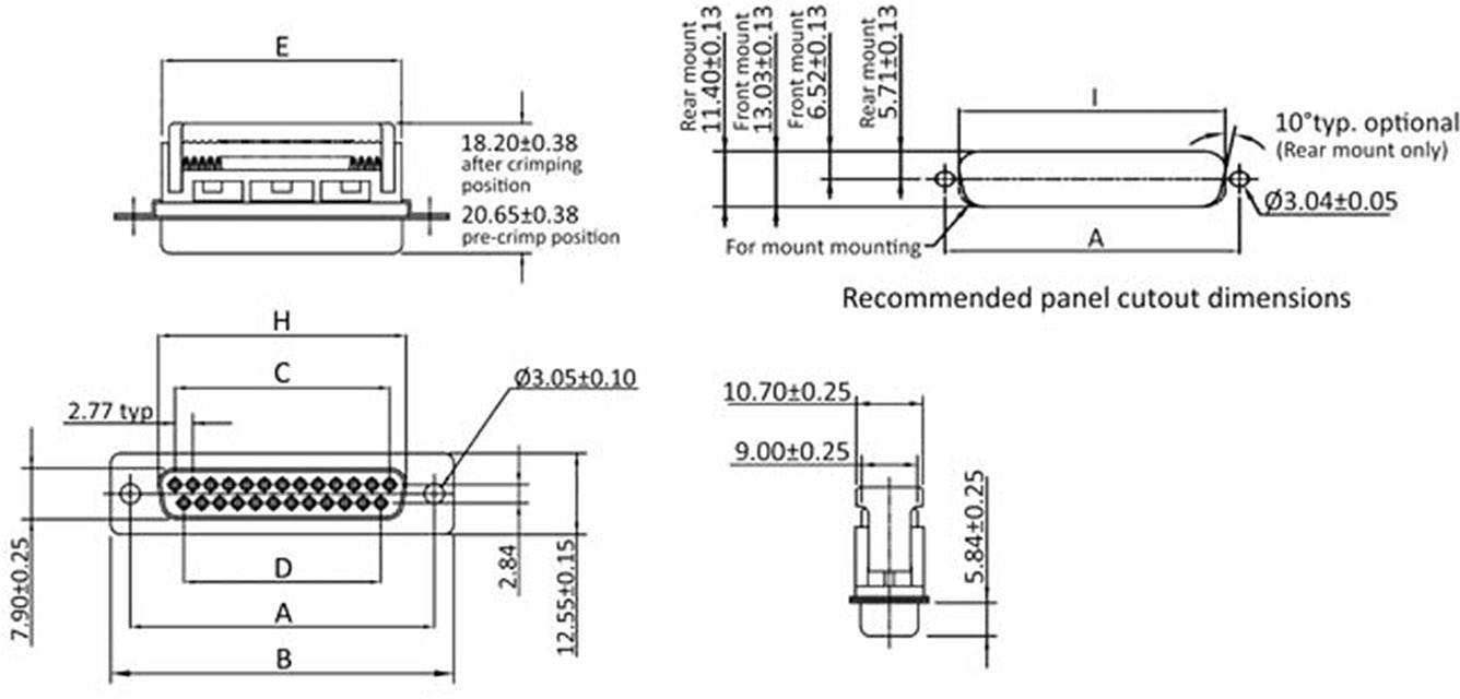 Econ Connect BU15SK/FOZ D-SUB Buchsenleiste 90° Polzahl: 15 Schneid-Klemm
