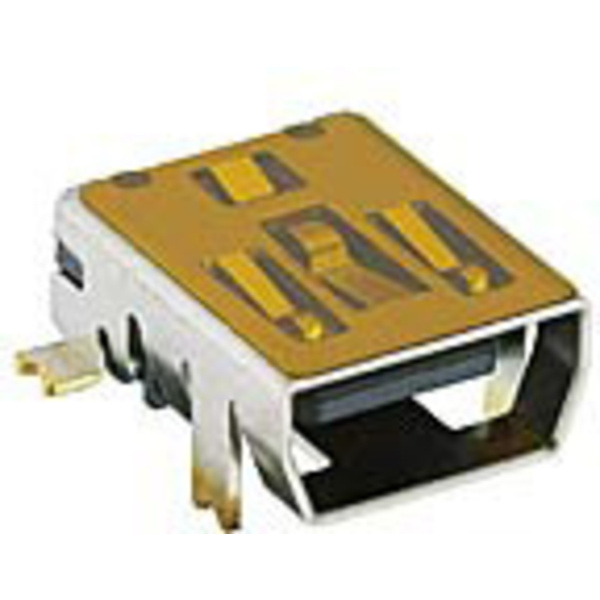 Lumberg Mini-USB-2.0 Einbaukupplung Typ AB Buchse, Einbau horizontal 2486 02 VP3 2486 02 VP3 Inhalt