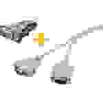 Renkforce USB 2.0, Seriell Anschlusskabel [1x USB 2.0 Stecker A - 1x D-SUB-Stecker 9pol.] vergoldete Steckkontakte