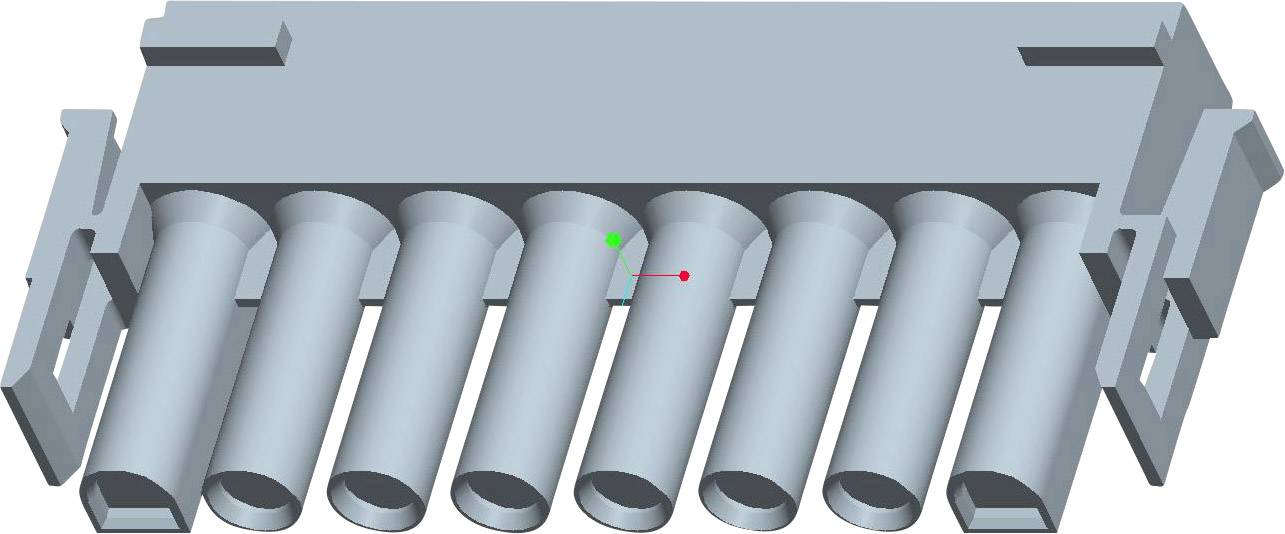 TE Connectivity Buchsengehäuse-Kabel Universal-MATE-N-LOK Polzahl Gesamt 8 926301-3