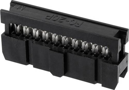 Econ Connect PV8OZ Pfosten-Steckverbinder Rastermaß: 2.54 mm Polzahl Gesamt: 8 Anzahl Reihen: 2 1 S