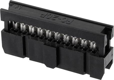 Econ Connect PV26OZ Pfosten-Steckverbinder Rastermaß: 2.54mm Polzahl Gesamt: 26 Anzahl Reihen: 2 Tray