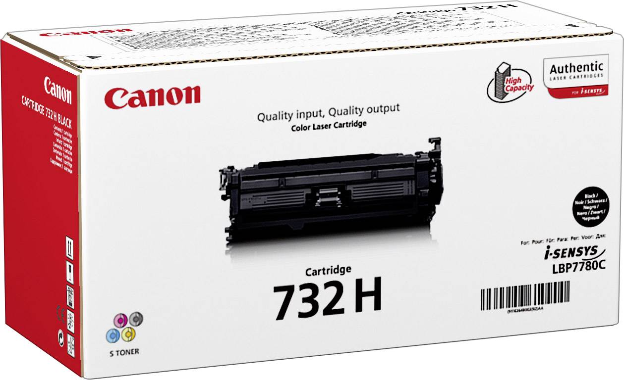 Canon Toner 732H BK Original Schwarz 12000 Seiten 6264B002