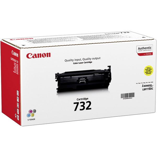 Canon 732 Y 6260B002 Tonerkassette Original Gelb 6400 Seiten Toner