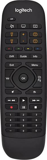 Logitech Harmony Companion Fernbedienung Schwarz