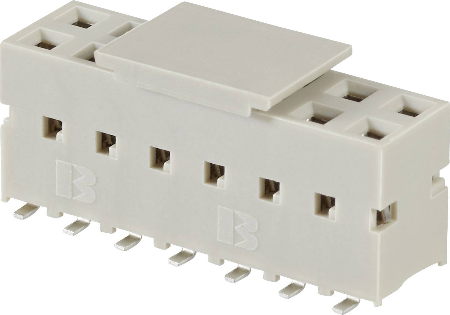 FCI Buchsenleiste (Standard) Anzahl Reihen: 2 Polzahl je Reihe: 2 89898-302ALF