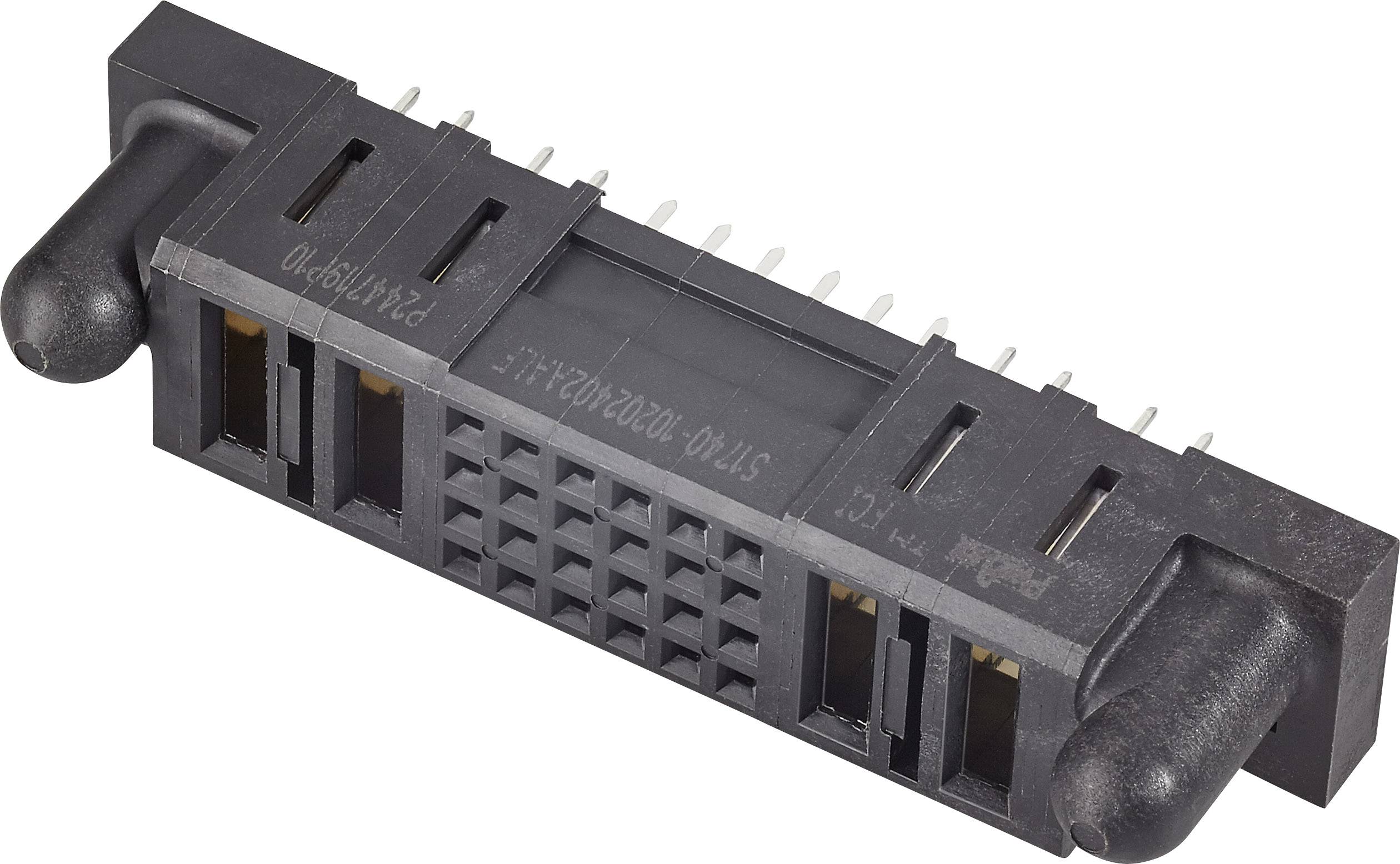 FCI Buchsenleiste (Standard) Polzahl Gesamt 24 Rastermaß: 2.54mm 51740-10202402AALF 1St.