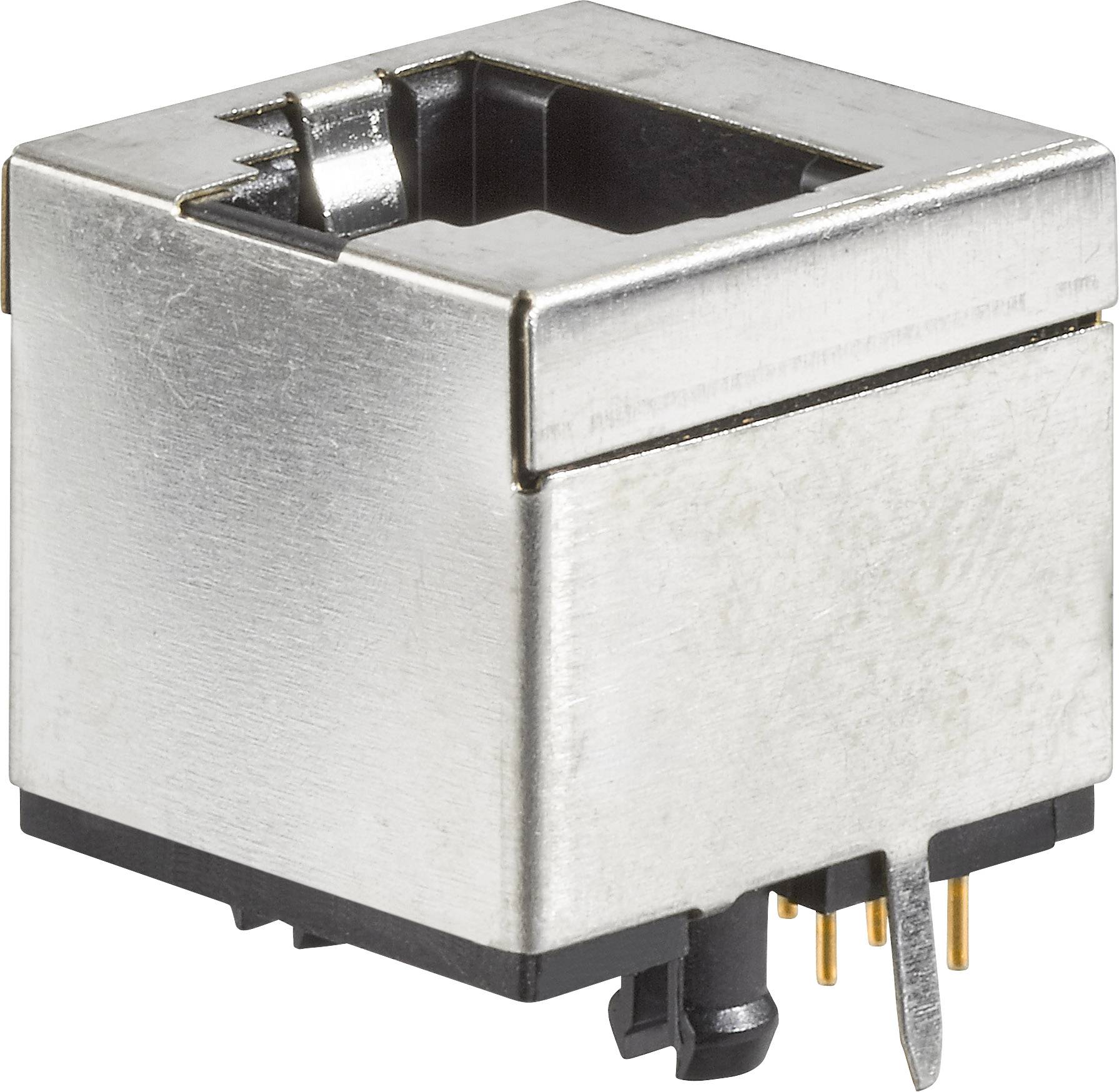 FCI Modular jacks RJ45-Einbaubuchse 91139-088LF Buchse, Einbau vertikal Pole: 8P8C Metall 1 St.