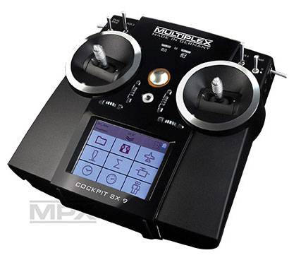 Multiplex Cockpit SX 9 Hand-Fernsteuerung 2,4GHz Anzahl Kanäle: 9 inkl. Empfänger