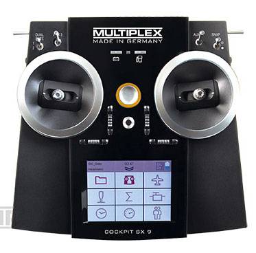 Multiplex Cockpit SX 9 Hand-Fernsteuerung 2,4GHz Anzahl Kanäle: 9 inkl. Empfänger