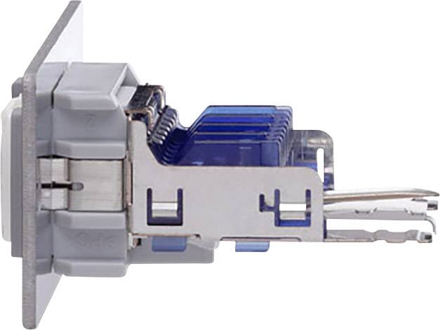 Oehlbach MMT CAT 6 RJ45 Multimedia-Einsatz mit Genderchanger