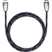 Oehlbach HDMI Anschlusskabel HDMI-A Stecker, HDMI-A Stecker 1.50 m Schwarz 124 vergoldete Steckkontakte, Ultra HD (4k) HDMI mit Ethernet HDMI-Kabel