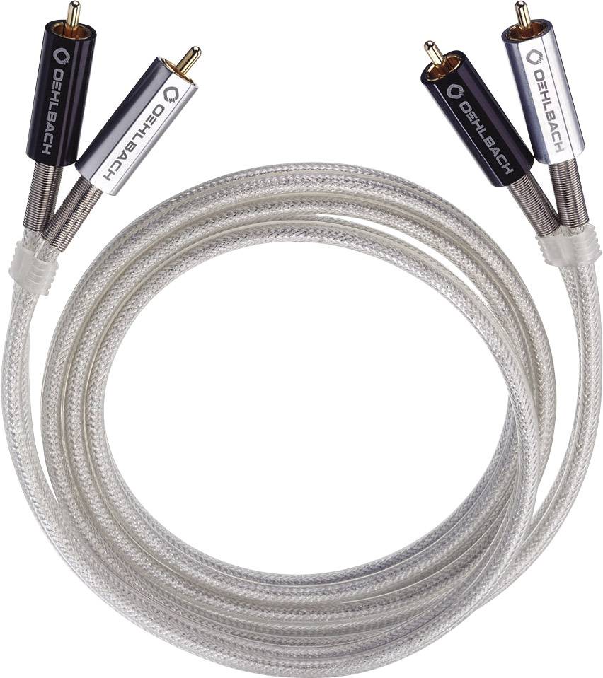Oehlbach 3900 Audio Anschlusskabel 0.50 m