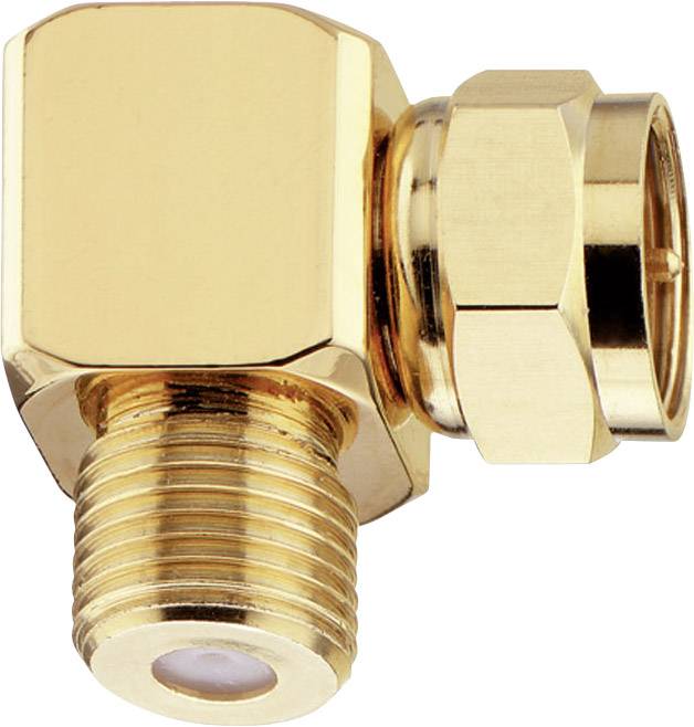 Oehlbach 4406 SAT-Winkeladapter 90°, 2 St. SAT Adapter 2 St.