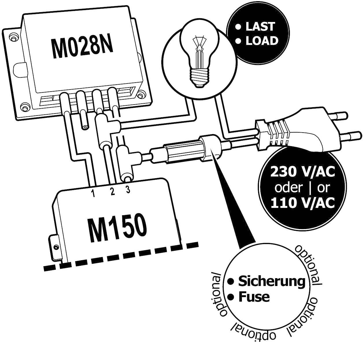 Kemo Electronic GmbH Spannungswandler mit Pulskonverter Baustein Ausgangsspannung (Bereich): 110 - 230 V/AC