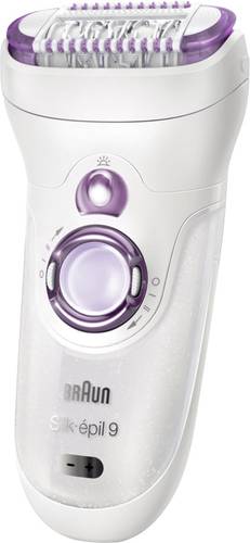 Image of Braun 9-690 SensoSmart Epilierer Weiß, Lila