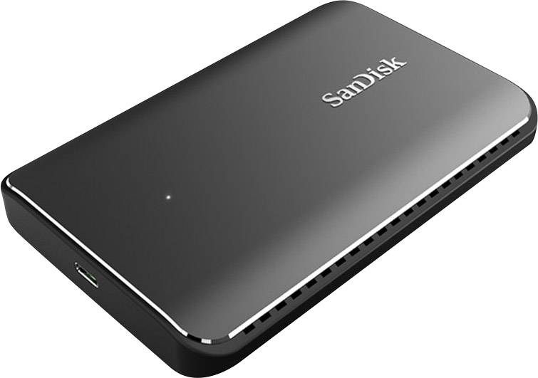 SanDisk Extreme® 900 Portable 480GB Externe SSD USB 3.2 Gen 2 (USB 3.1) Schwarz SDSSDEX2-480G-G25