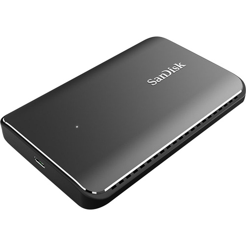 SanDisk Extreme 900 Portable - Solid-State-Disk - 960 GB - extern (tragbar) - USB 3.1 Gen 2 (USB-C Steckverbinder) - 128-Bit AES